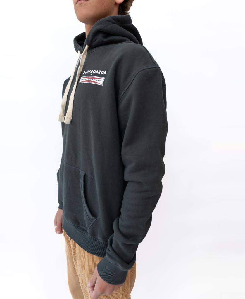 G&S Surfboards Hoodie | Wash Black