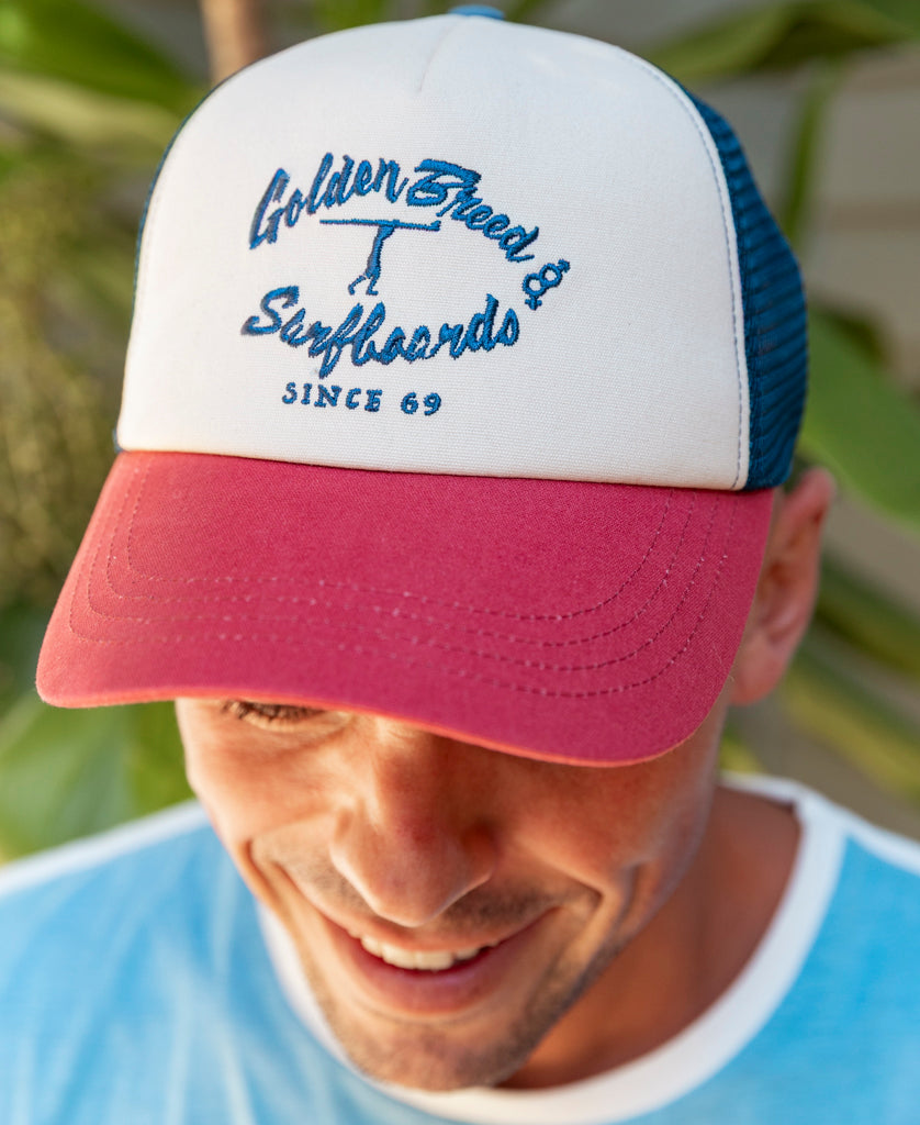 Golden Breed Gus Trucker Cap | Dark Denim - Trucker Hats