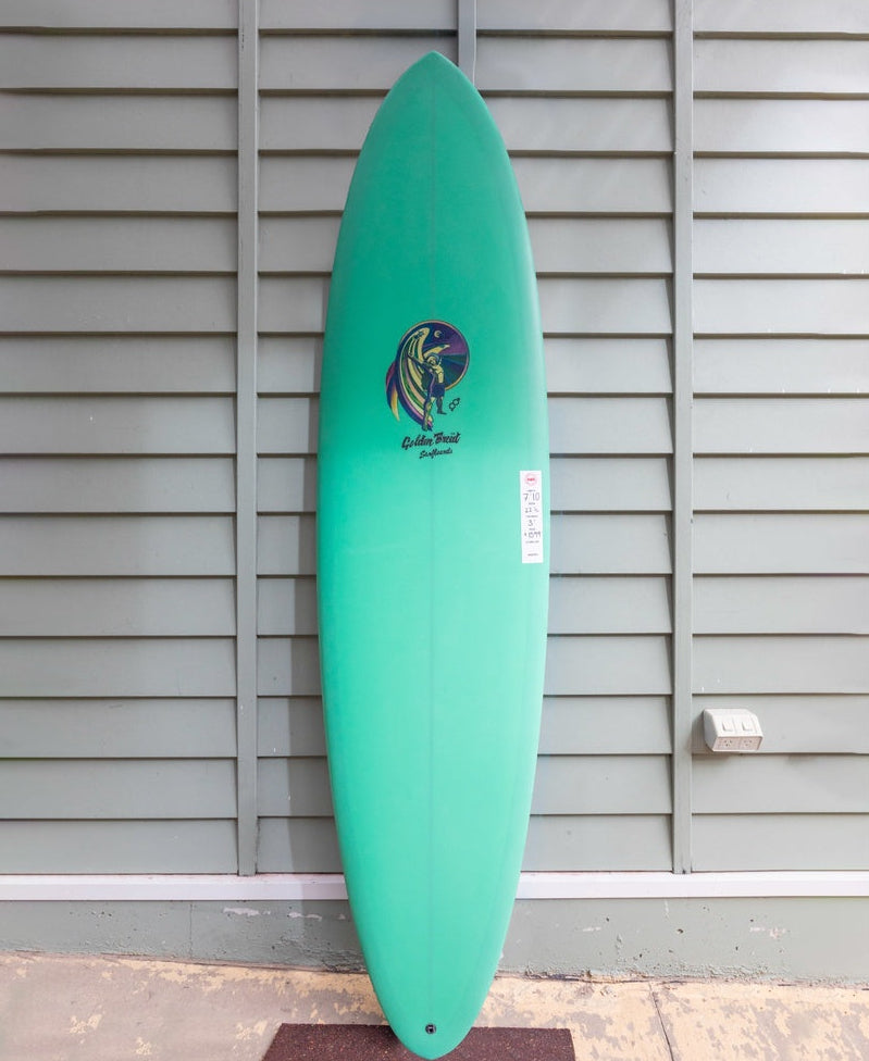 Golden Breed GB 7'10" Hi Liner | Vintage Green - Surfboards