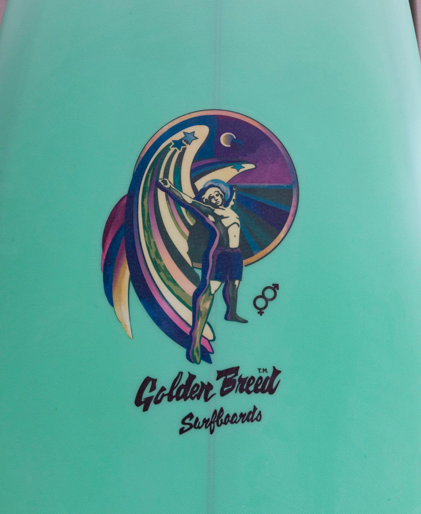 Golden Breed GB 7'10" Hi Liner | Vintage Green - Surfboards