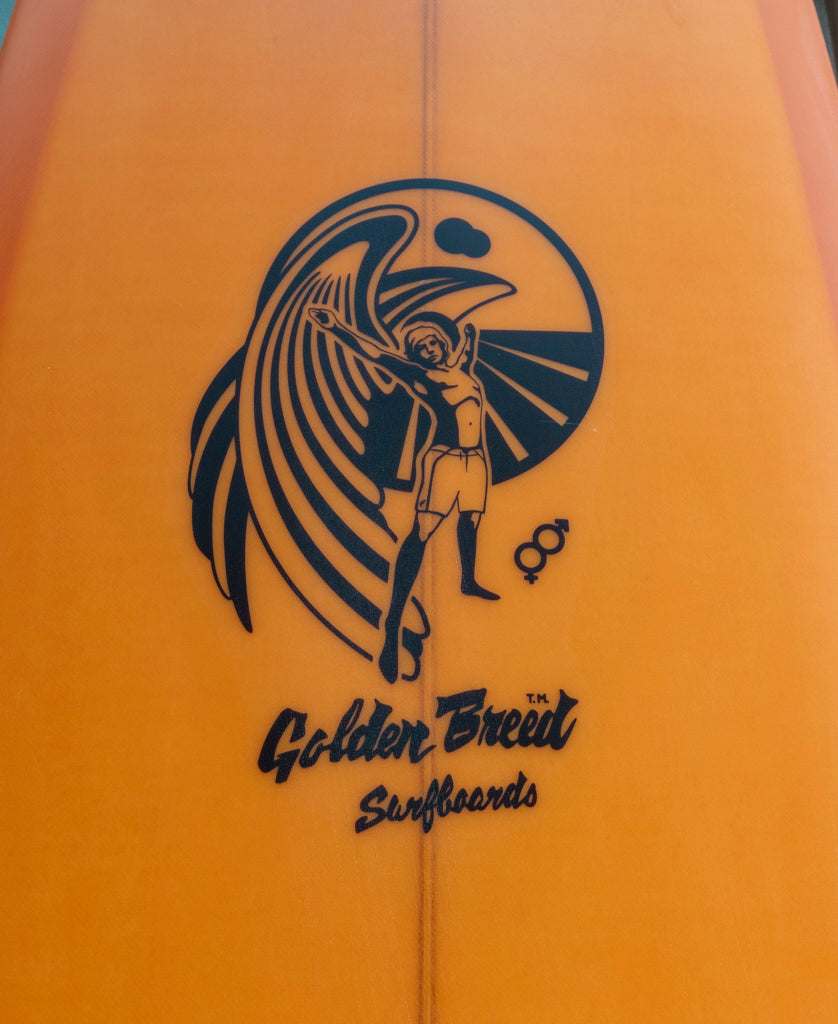 Golden Breed GB 8'3" Hi Liner | Vintage Orange - Longboard Surfboards