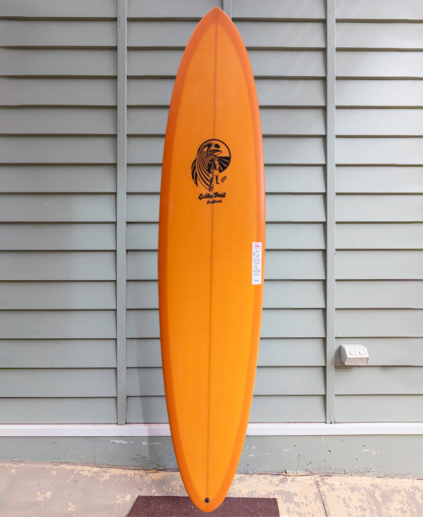 Golden Breed GB 8'3" Hi Liner | Vintage Orange - Longboard Surfboards