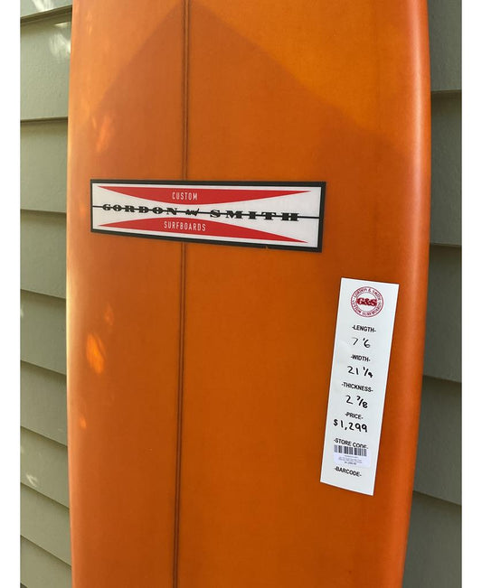 G&S 7'6 Cool Tool Mid Twin | Orange-Golden Breed