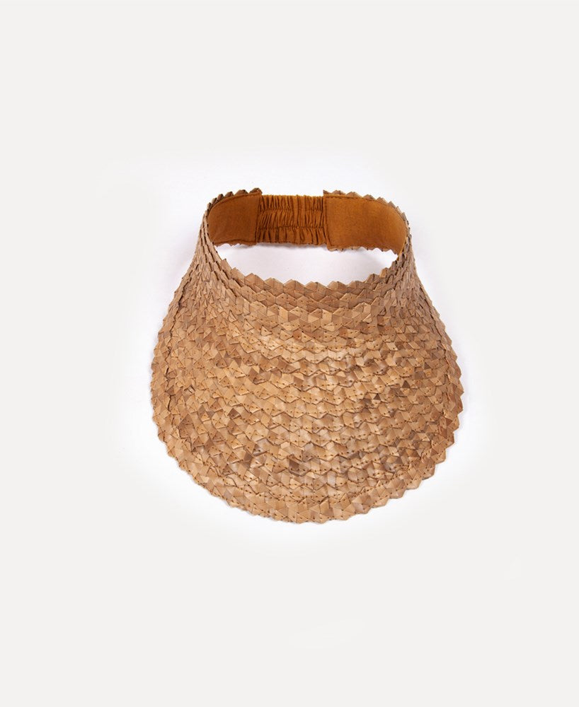 Palm Visor | Beige-Golden Breed