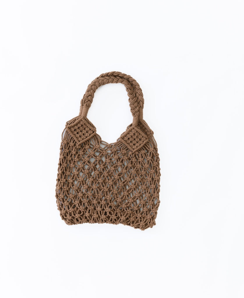 LB Macrame Bag | Camel