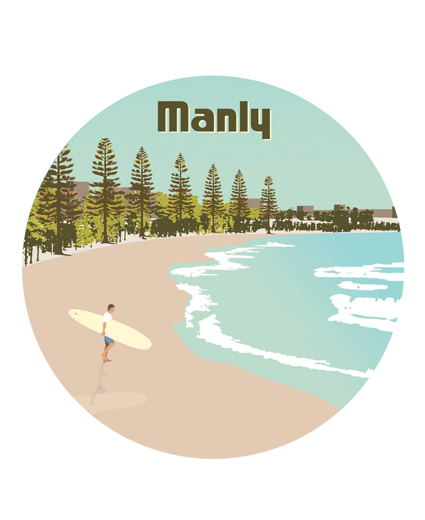 Let Me Sea Sticker Manly Beach - Decorative Stickers