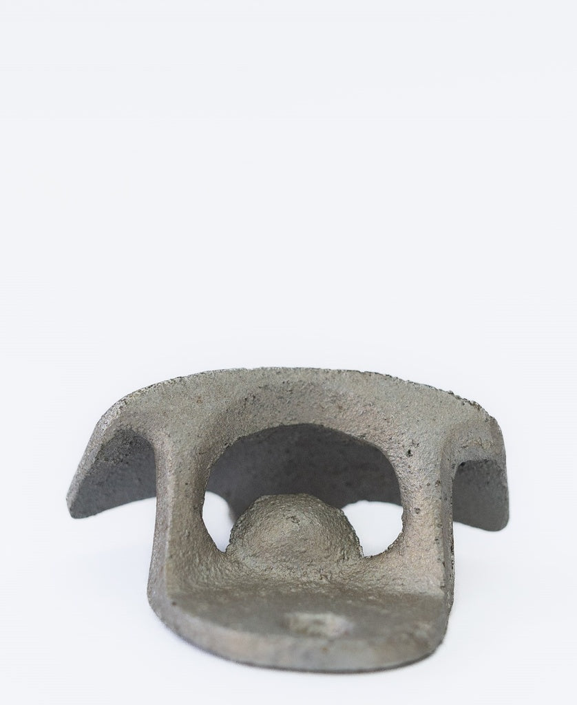 The Oshi Pepsi Bottle Opener Silver features an abstract, curved metal design with a central arch and dome-shaped detail, shown against a plain white background.