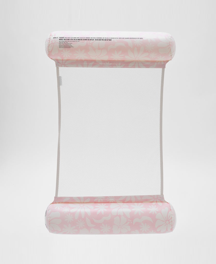 Sunny Life Bolster Hammock Stole My Heart | Pink Floral - Pool Loungers