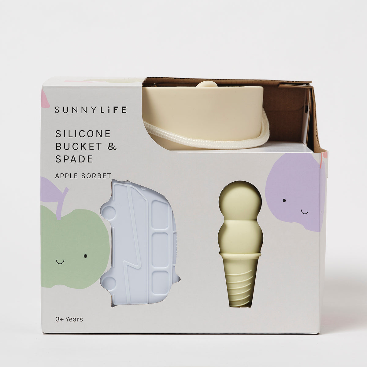 Silicone Bucket & Spade Set | Apple Sorbet Multi