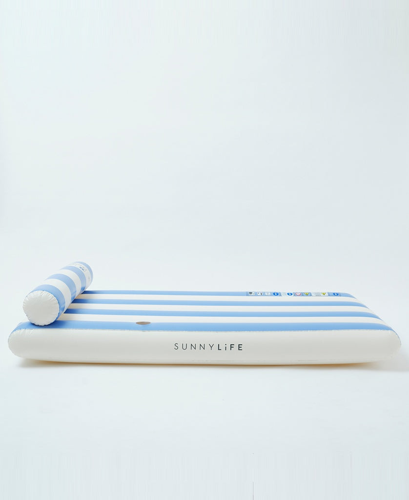 Luxe Lilo | Blue Stripe