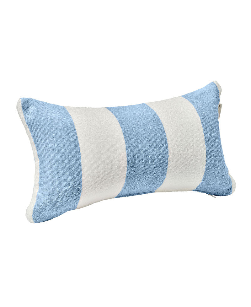 Sunny Life Beach Pillow La Mer Med Blue Stripe - Throw Pillows