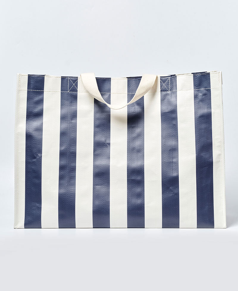 Sunny Life Carryall Beach Bag Marine Stripe - Beach Bags