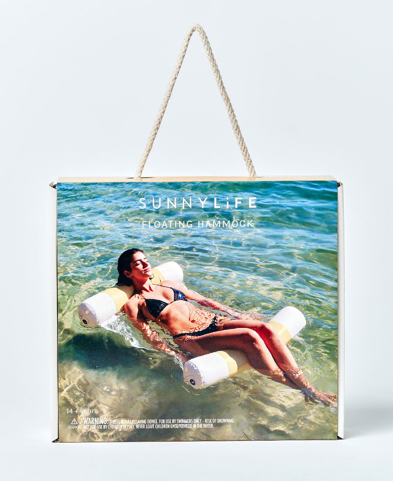 Sunny Life Floating Hammock La Mer Limon - Pool Hammocks