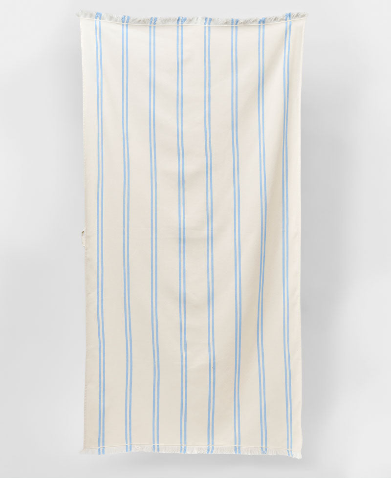 Sunny Life Fouta Beach Towel La Mer Med Blue Stripe - Beach Towels