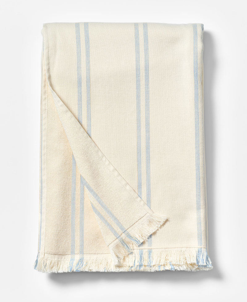Sunny Life Fouta Beach Towel La Mer Med Blue Stripe - Beach Towels
