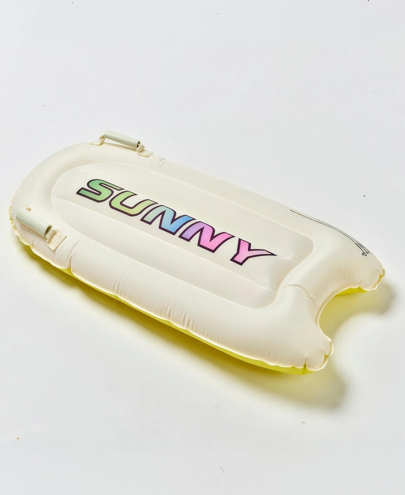 Sunny Life Kids Surf Mat Zest Cream and Yellow - Bodyboards