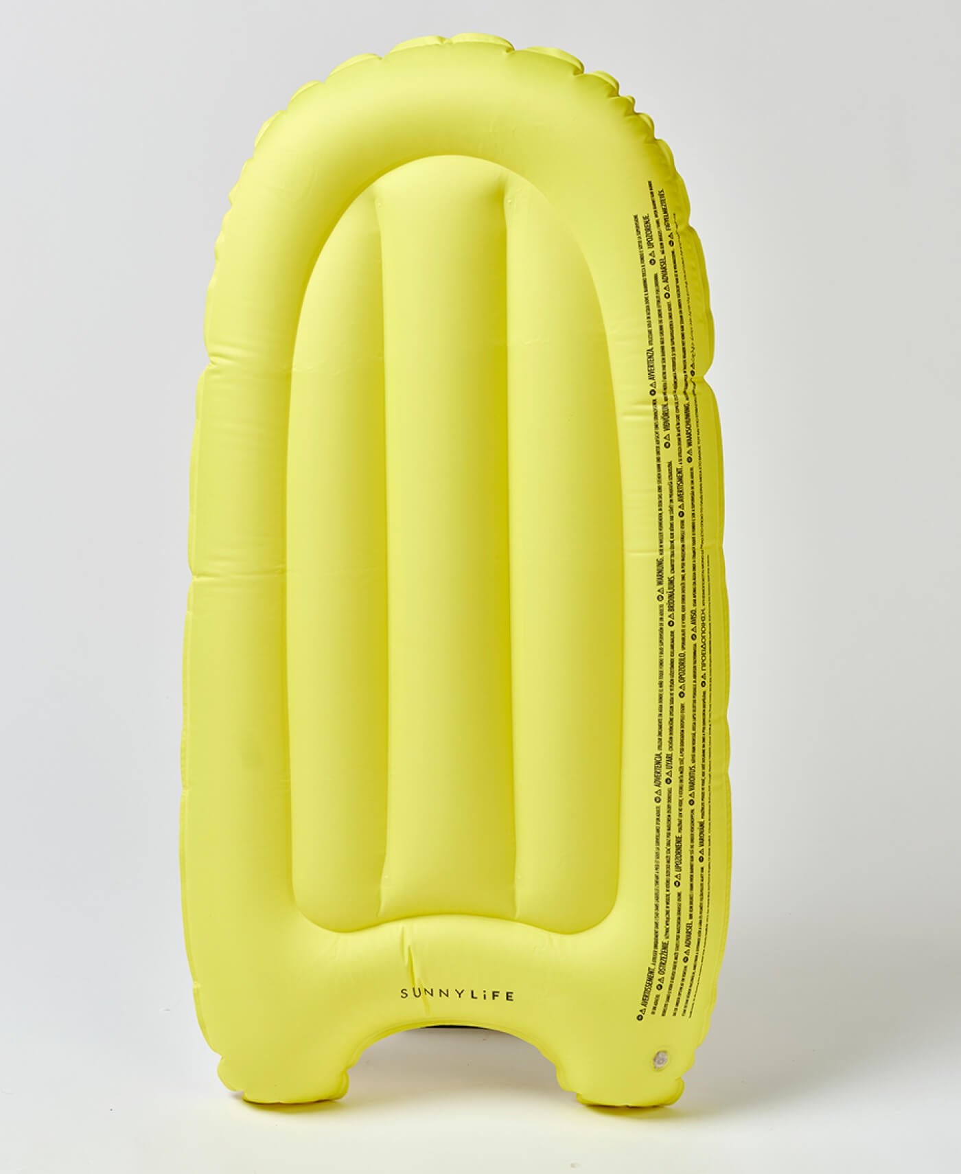 Sunny Life Kids Surf Mat Zest Cream and Yellow - Bodyboards