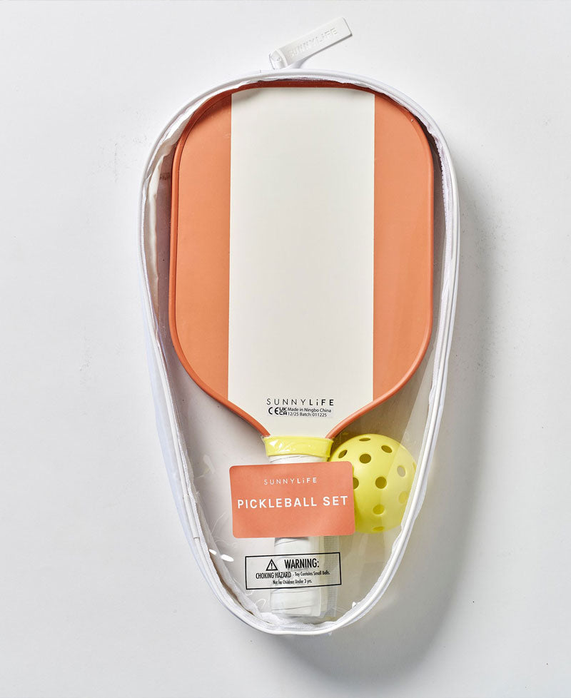 Sunny Life Pickleball Set Tierra Clay - Platform & Paddle Tennis Paddles