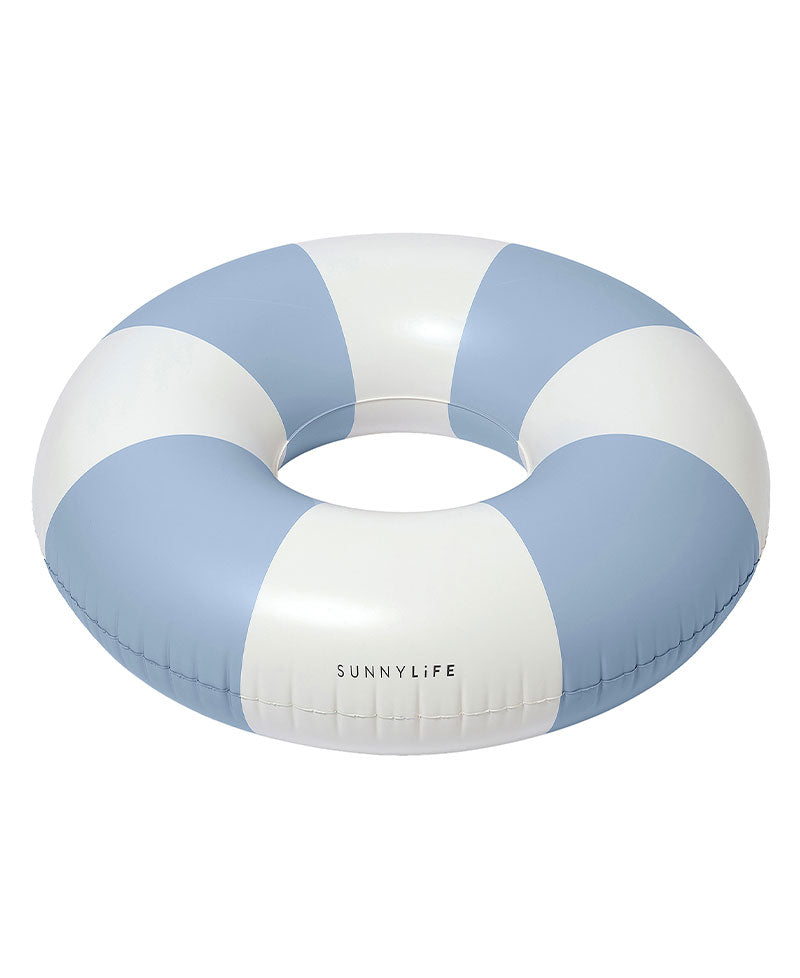 Sunny Life Tube Pool Ring La Mer Med Blue - Pool Floats