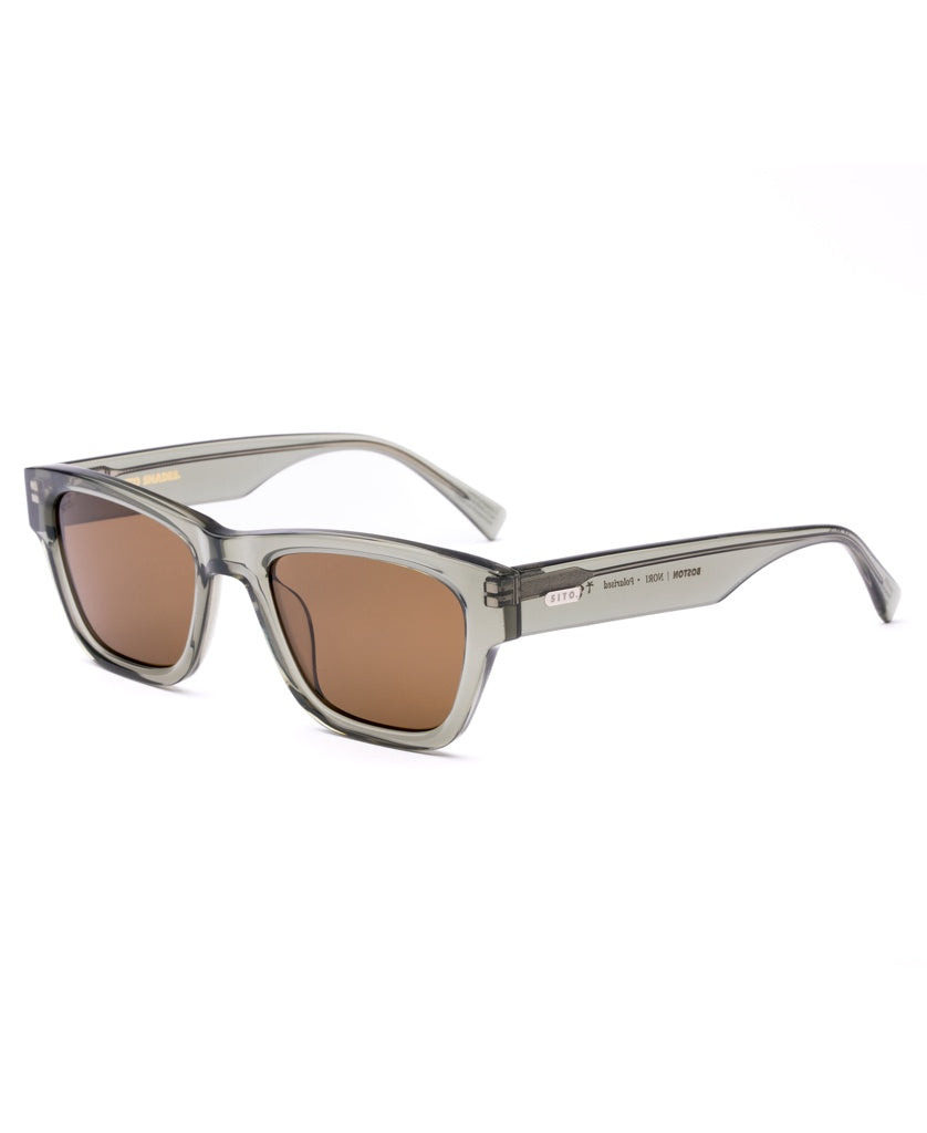 Sito Boston | Nori Brown / Polar - Sunglasses