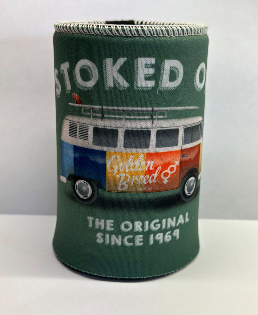 Golden Breed Stoked Kombi Stubby | Khaki - Can & Bottle Sleeves