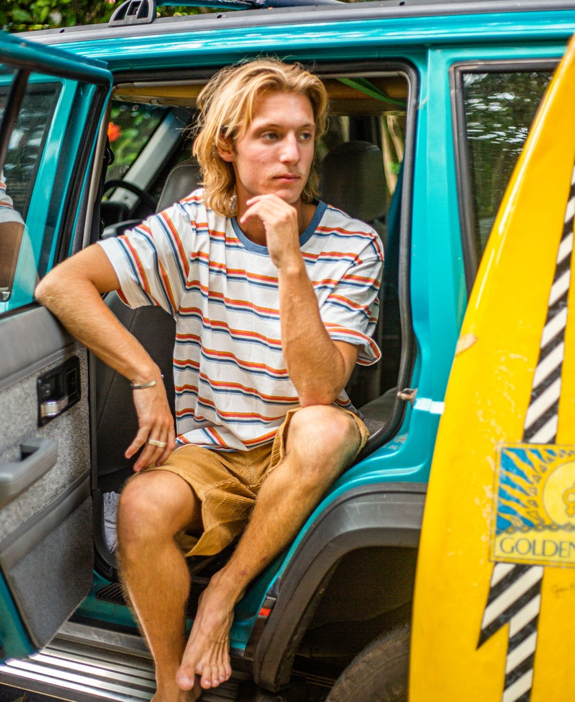 Classic Yard Tee | Off White-Golden Breed