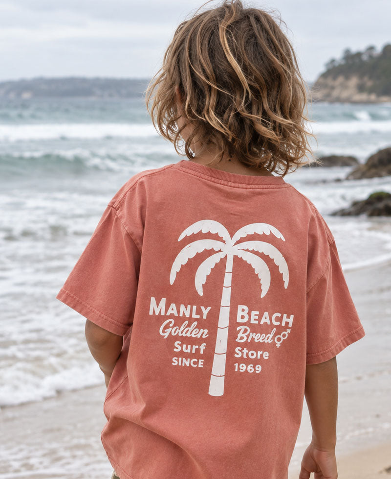 Golden Breed Manly Palm Loco Kids Tee - T-Shirts