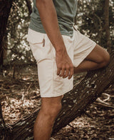 Golden Breed Floyd Elastic Waist Walkshort | Off White - Shorts