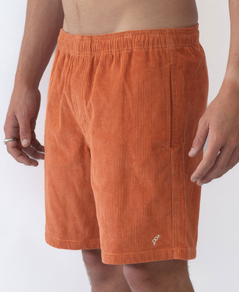 Golden Breed Floyd Cord Elastic Walkshort | Jaffa - Shorts
