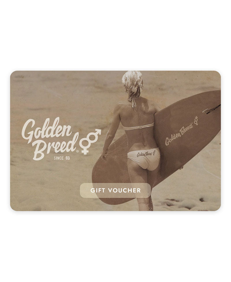 Golden Breed e-Gift Card | Surfs Up - Gift Cards