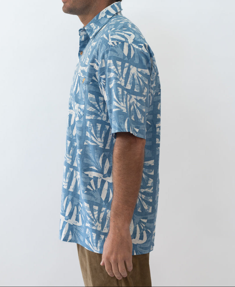 Golden Breed Barbados Shirt | Blue - Shirts