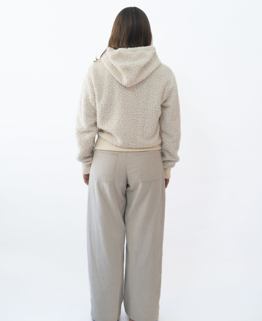 Golden Breed Clover Zip Hoodie | Off White - Hoodies