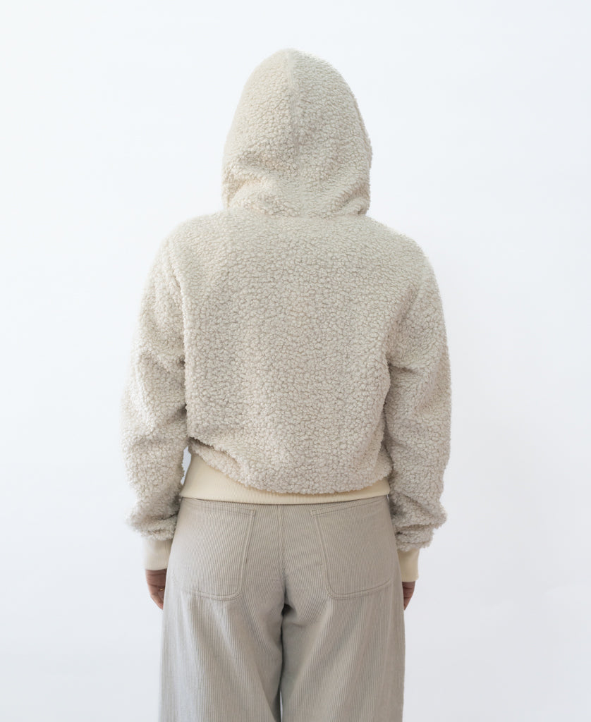 Golden Breed Clover Zip Hoodie | Off White - Hoodies