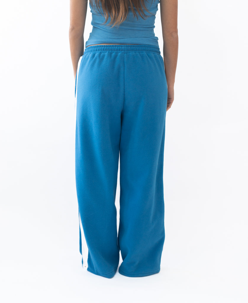 Golden Breed Connie PF Pant | Aqua/Off White - Trousers