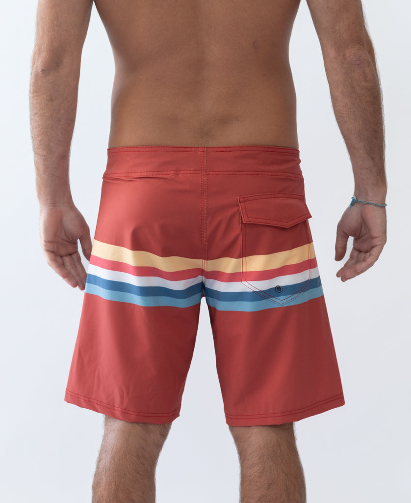 Golden Breed GoJo Boardshort | Wash Red - Boardshorts