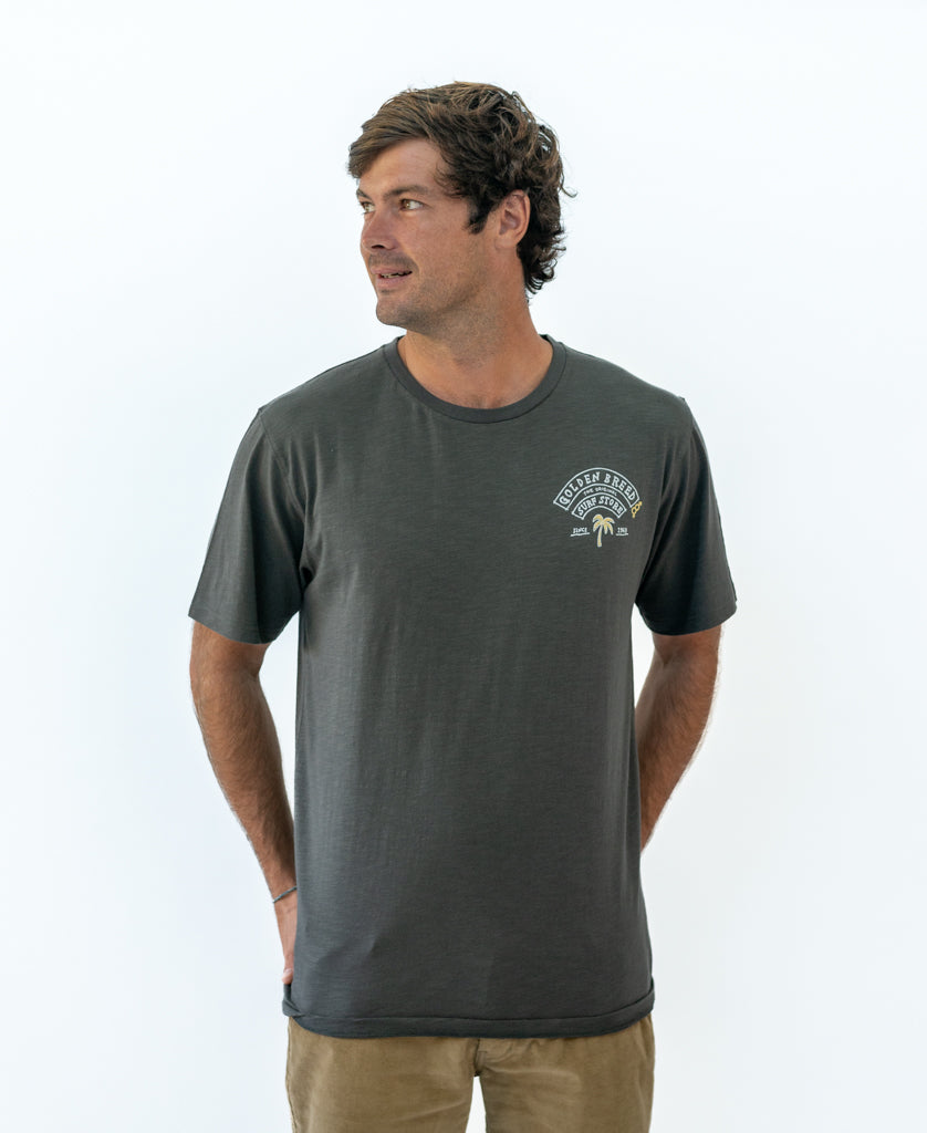 Golden Breed Herring Gen2 Tee | Wash Black - T-Shirts