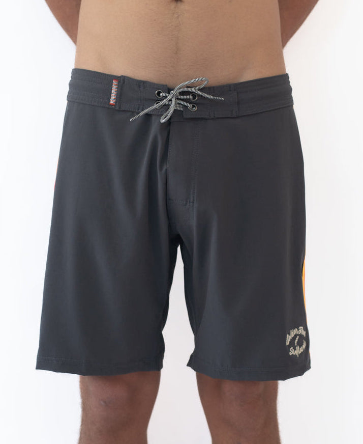 Golden Breed Long Island Boardie | Wash Black - Boardshorts