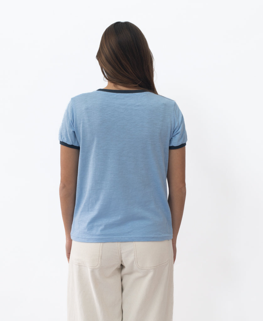 Golden Breed Stay Golden Ringer | Finch/Navy - T-Shirts