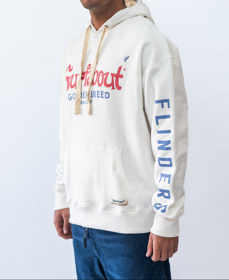 Golden Breed Flinders Surfabout Hoodie | Off White - Hoodies
