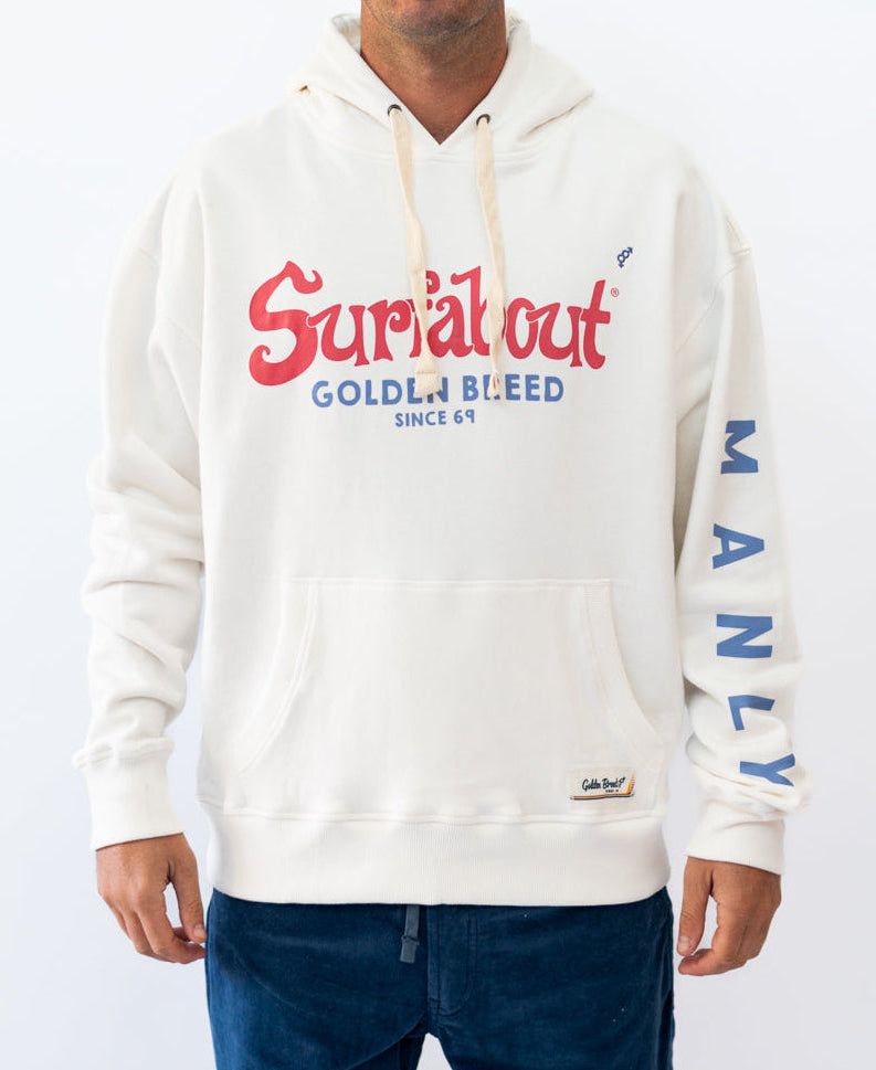 Golden Breed Manly Surfabout Hoodie | Off White - Hoodies