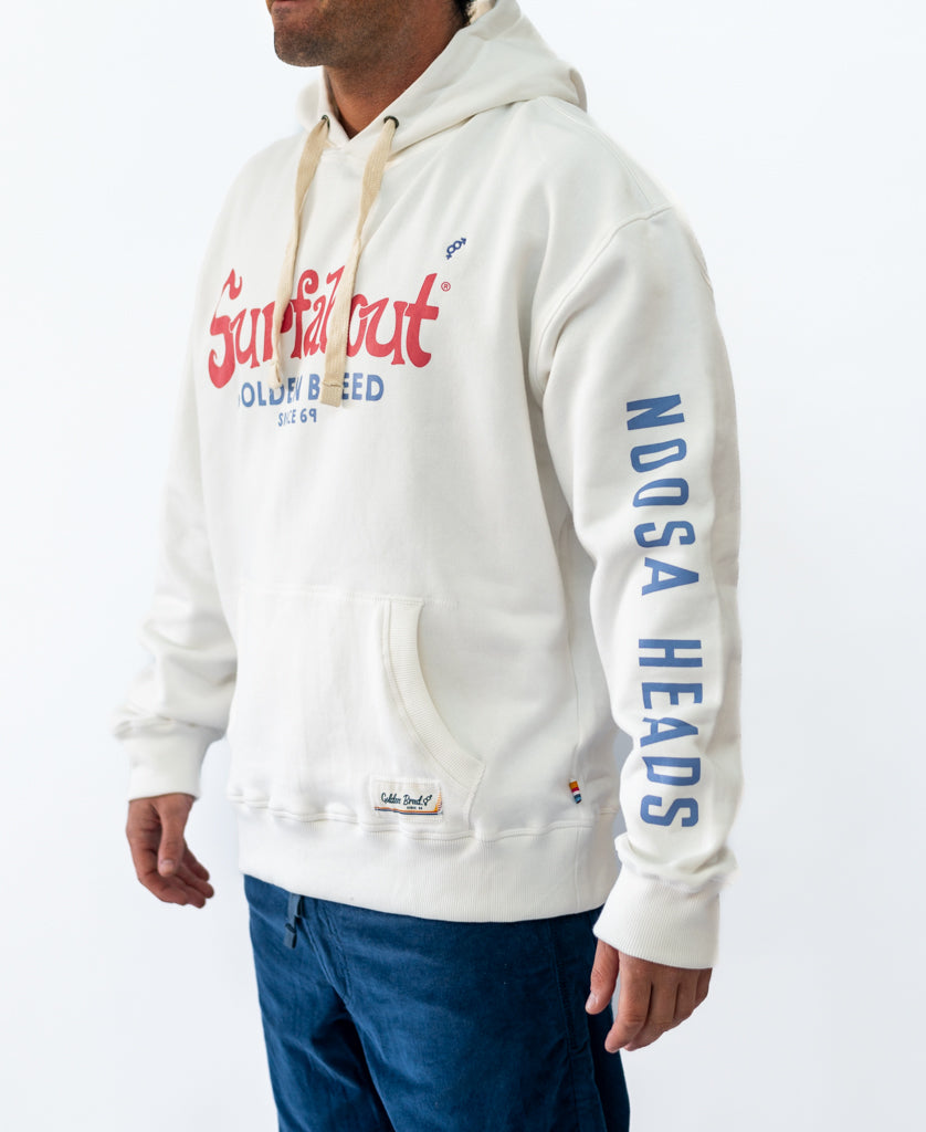 Golden Breed Noosa Surfabout Hoodie | Off White - Hoodies