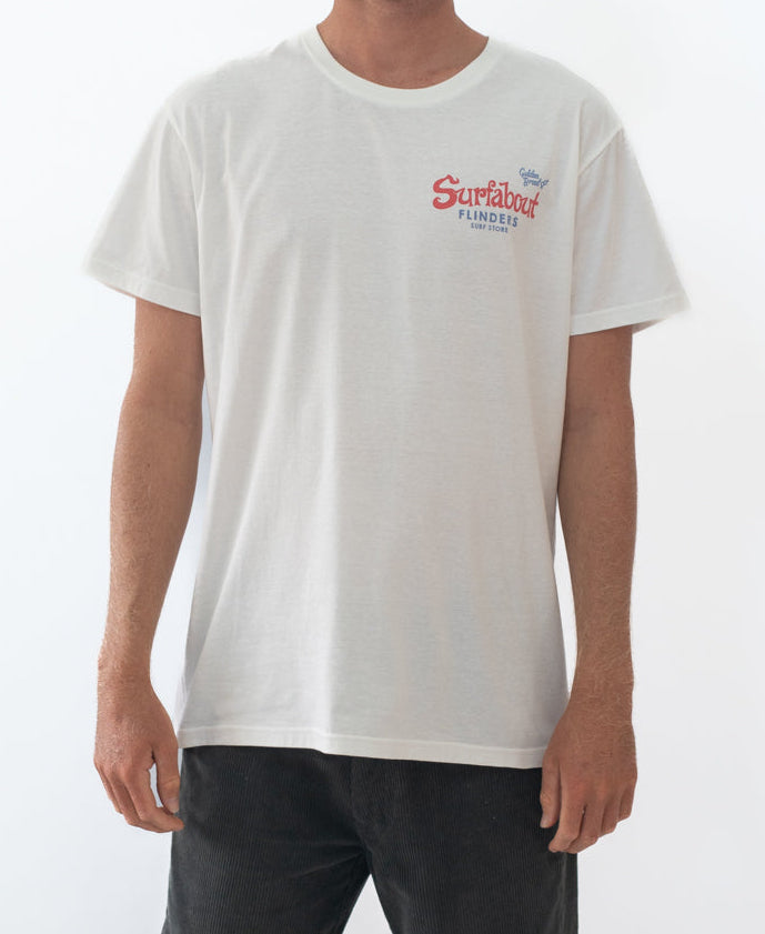 Golden Breed Flinders Surfabout Tee | Off White - T-Shirts