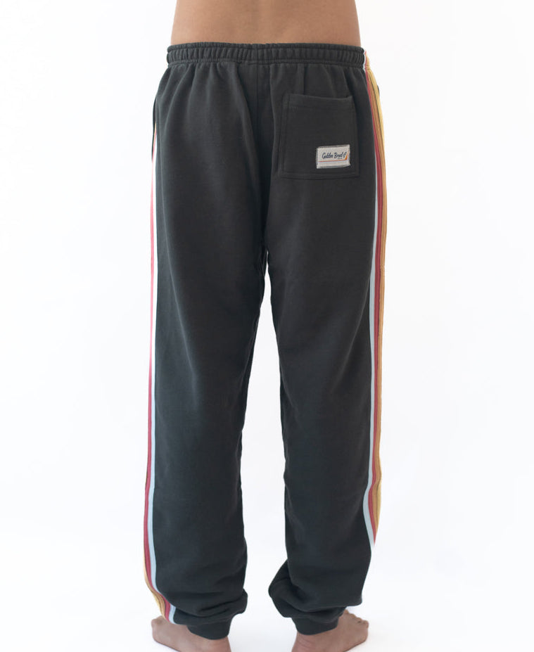 Golden Breed Trakkydaks | Wash Black - Track Pants