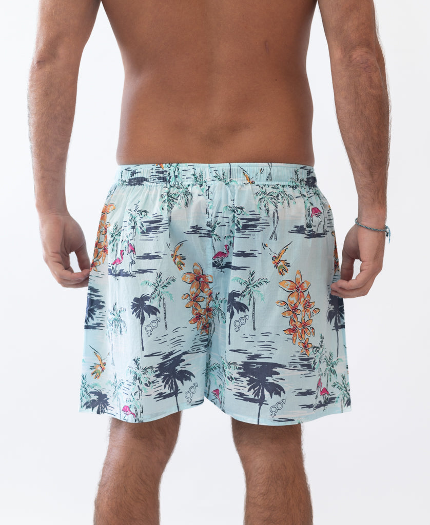 Golden Breed Tyson Boxer Short | Turquoise - Boxer Shorts