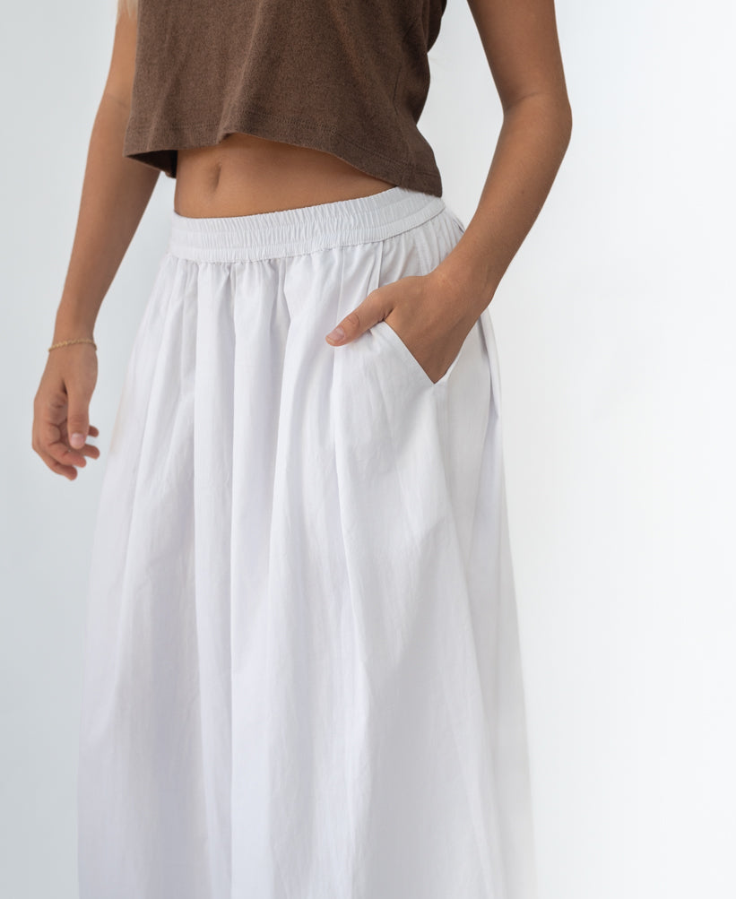 Lazy Beach April Skirt | White - Skirts