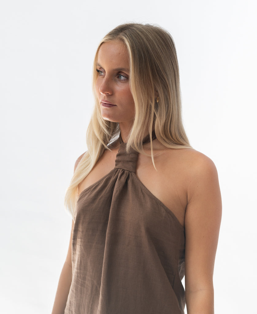 Lazy Beach Putri | Chocolate - Dresses