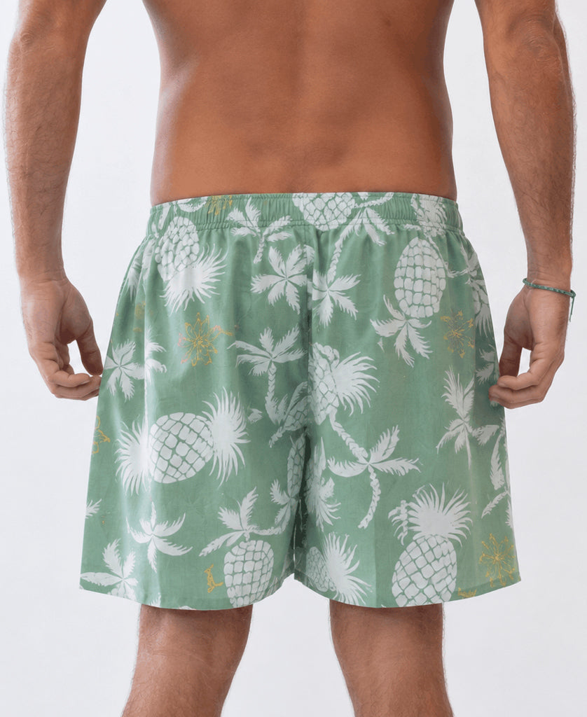 Golden Breed Tyson Boxer Short | Leaf Green - Boxer Shorts