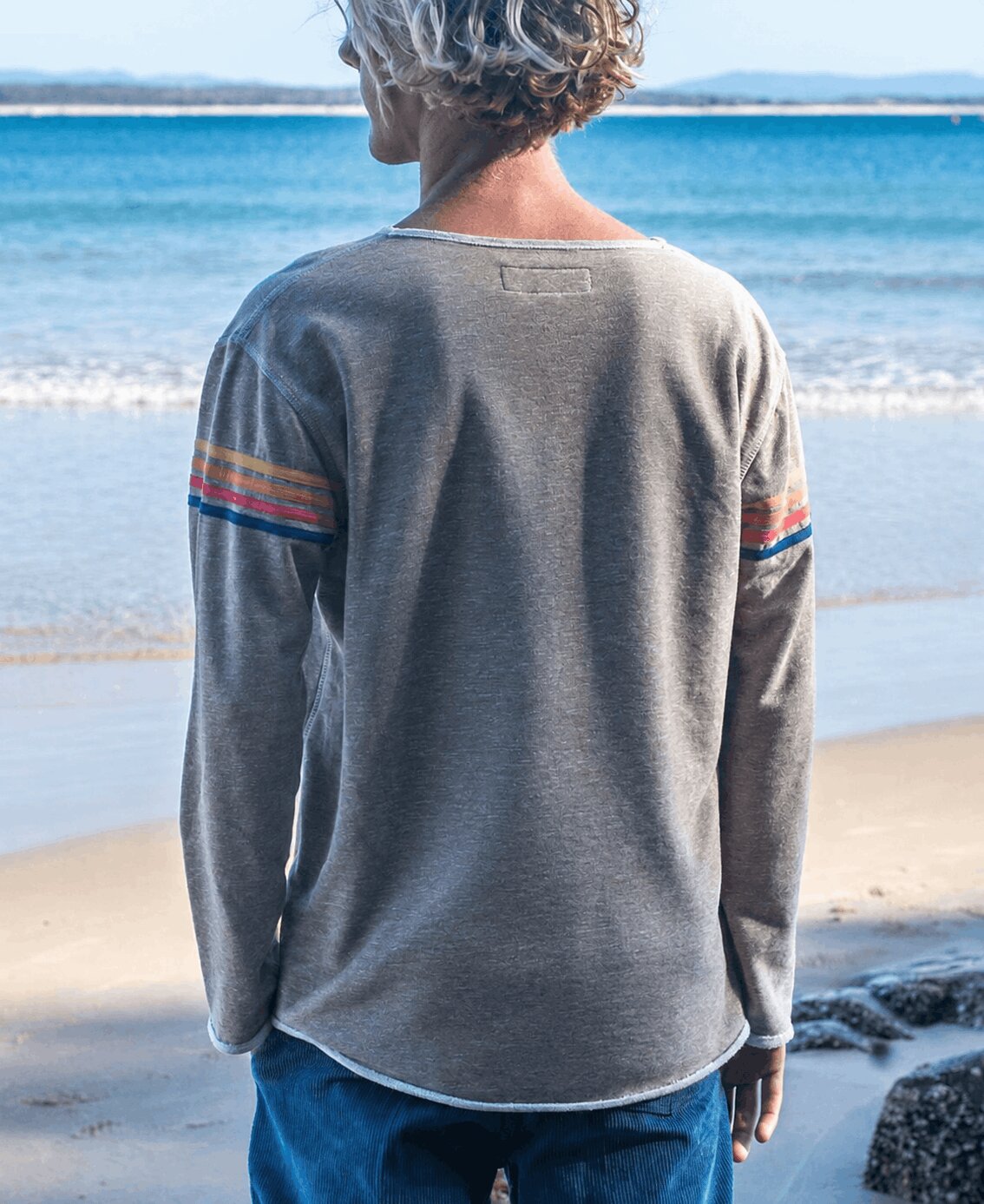 Golden Breed Long Island Rag Top | Coffee Marle - Sweatshirts