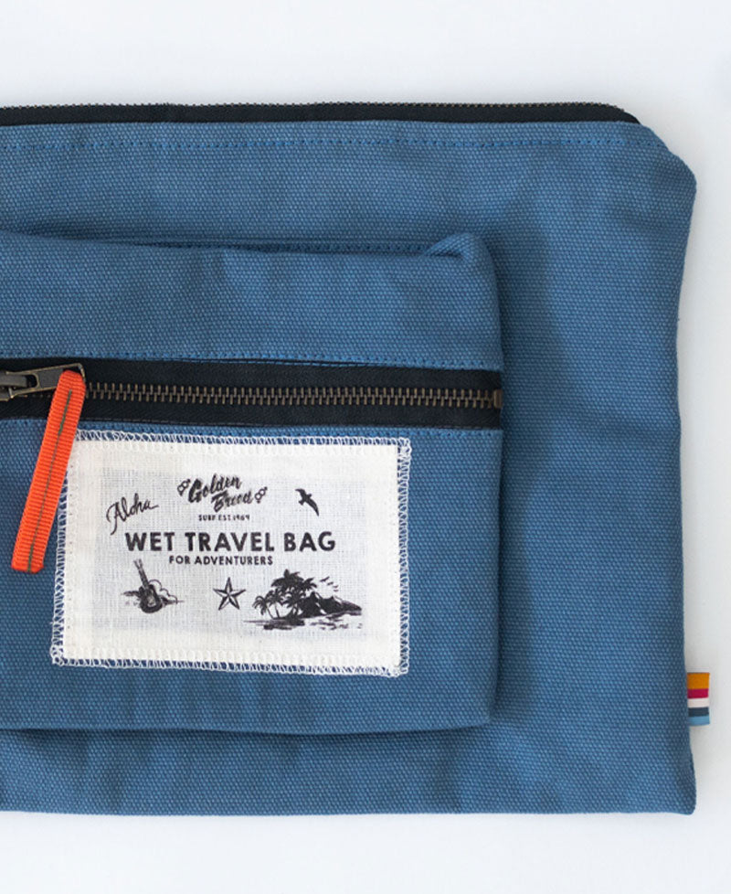 Golden Breed Manly Smurf Wet Travel Bag | Wash Black - Dry Bags