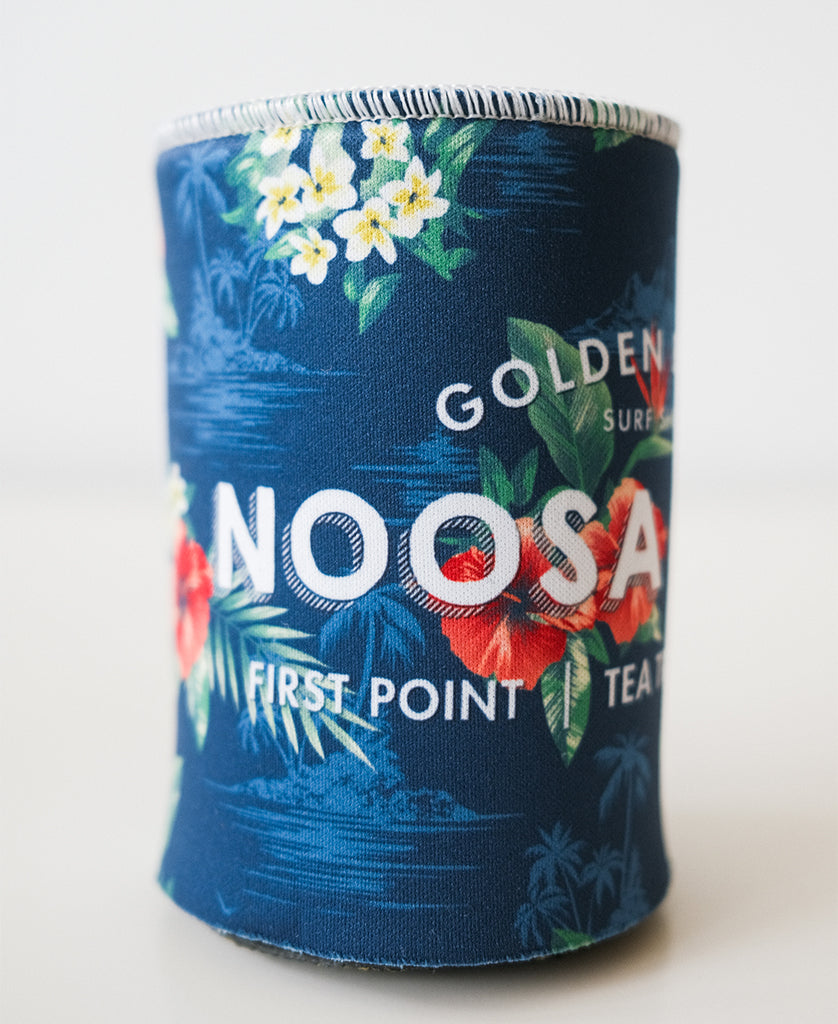 Noosa Stubby Holder Aloha | Dark Navy-Golden Breed